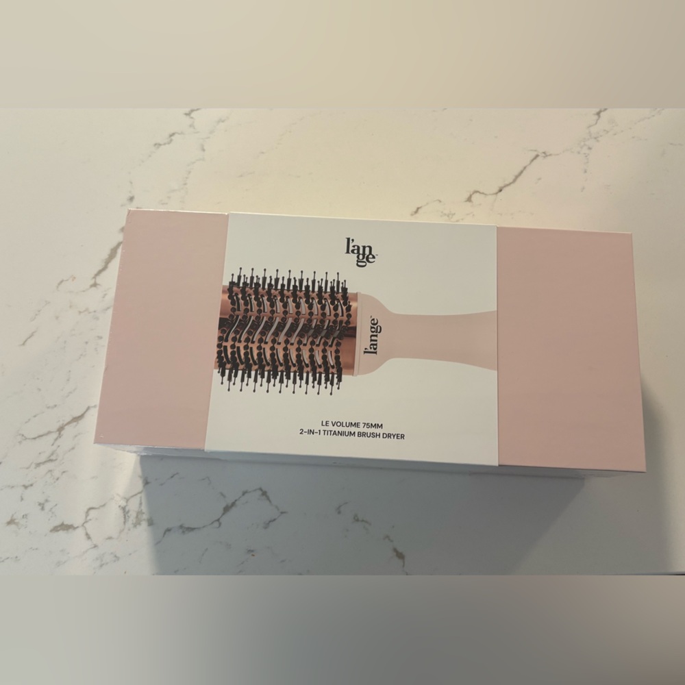Lange Le Volume 75MM Titanium Brush Dryer - Soft Pink